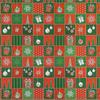 Christmas Gift Wrap: Thick Coated Paper with Trees & Elks