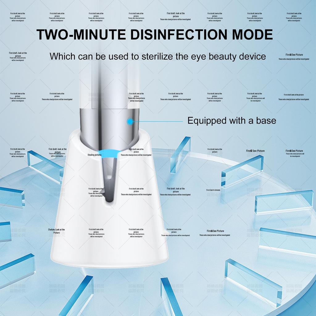 New Tira Eye Beauty Device: Vibration Massage & Light Therapy for Dark Circles and Wrinkles