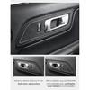 Betterhumz For Ford Mustang 2015-2023 Car Interior Door Pull Handle Switch Panel Made of Alcantara Trim Sticker Deco Accessories