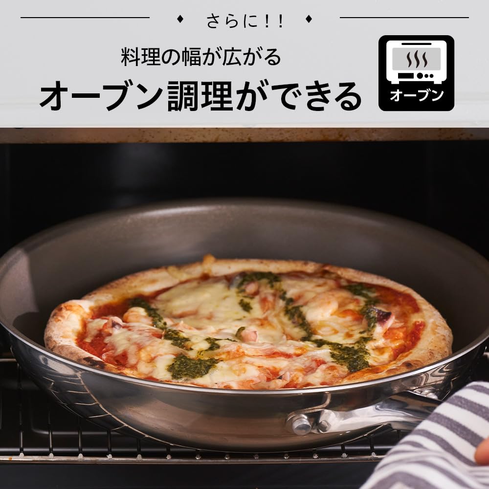 CORELLE with Induction and Gas Dishwasher and Oven and Doshisha Saucepan, 16cm, Lid, Compatible, PFAS-Free, Safe, 10-Year Warranty.