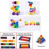 Mini Block Set Plastic Building Blocks For Kids Tabletop Educational Toy