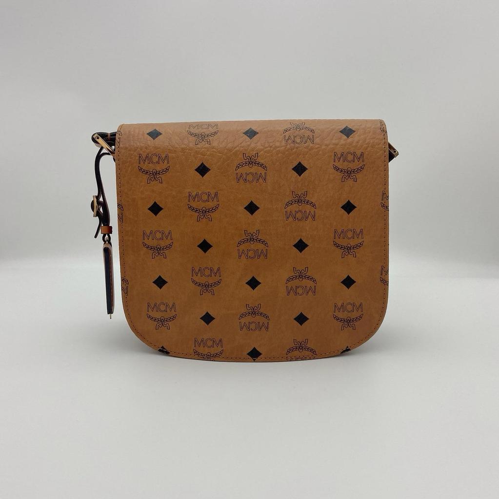 [Pre-Owned] Pasetia Visetos Monogram Coated Canvas Crossbody Bag - Very Good #10HF4EU