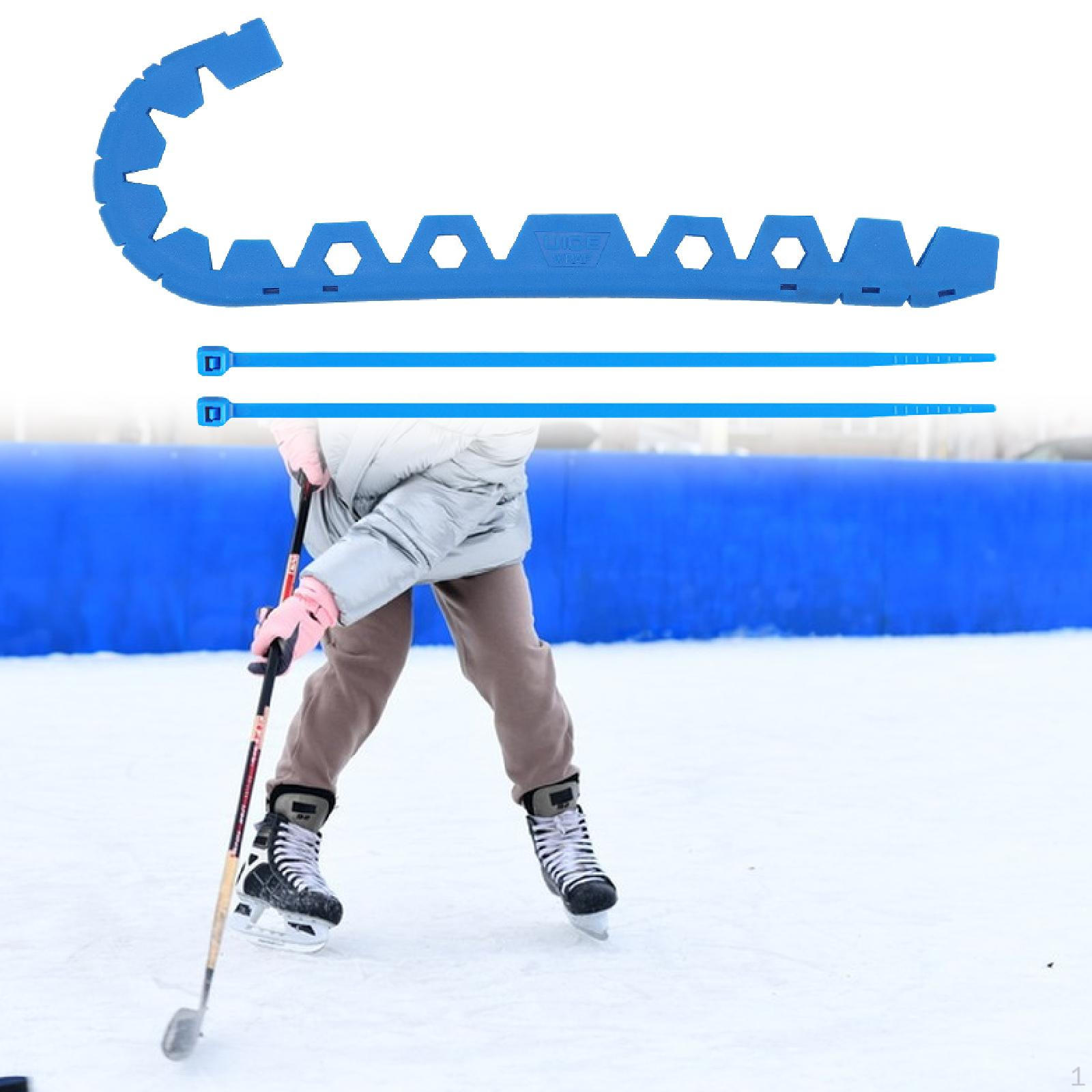 

Аксессуары Защитный чехол Шестерня Портативный рукав Помощь для практики Практичный Тренировка вне льда Хоккей Липкий синий