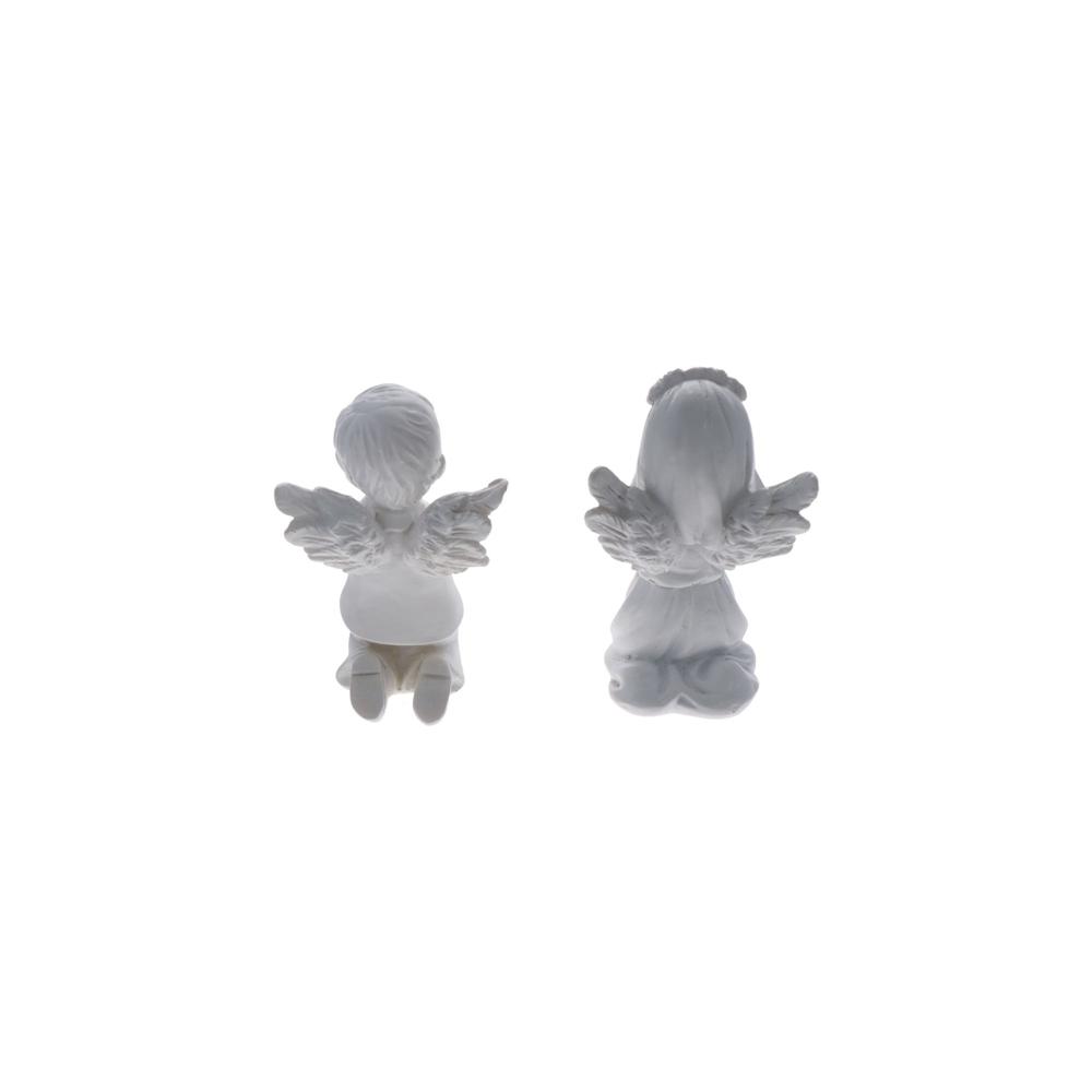 High Quality Peaceful Prayer Winged Angel Statue Garden Sculpture Resin Crafts Desktop Ornaments