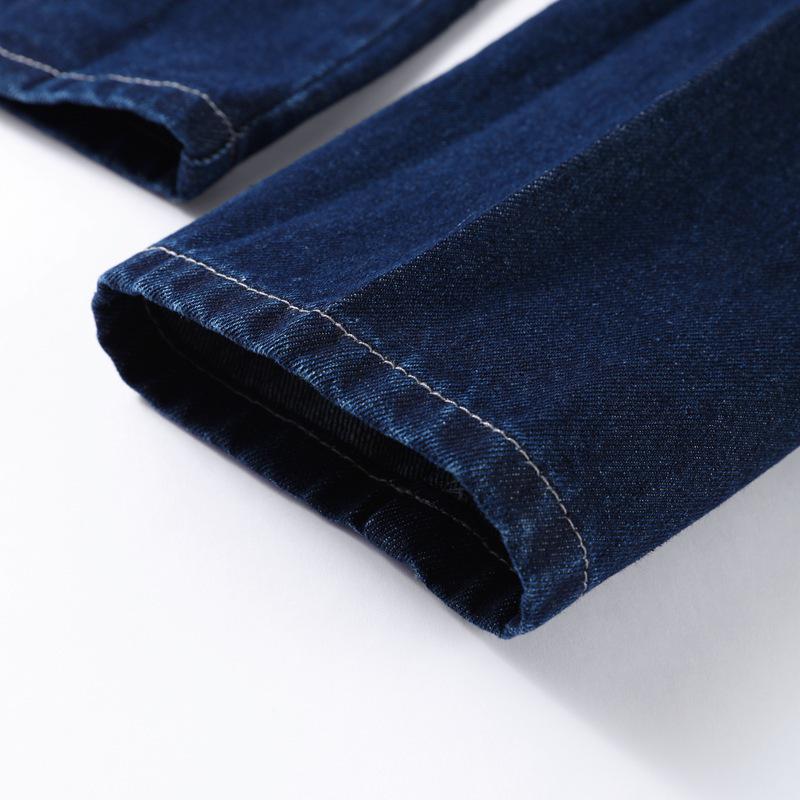 Conjunto de Chaqueta Vaquera Ajustada y Pantalones con Lazo en la Cintura Otoño-Primavera 2025 - Ropa Casual de Moda