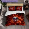Bologna FC Themed Bedding 3Pcs Duvet Cover Set Decorative Bed Linen For Teen Room Home Decoration