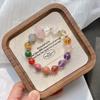 Natural White Crystal Amethyst Moonstone Powder Crystal Tianhe Stone Citrine Black Gold Ultra Purple Ghost Duobao Bracelet Hand