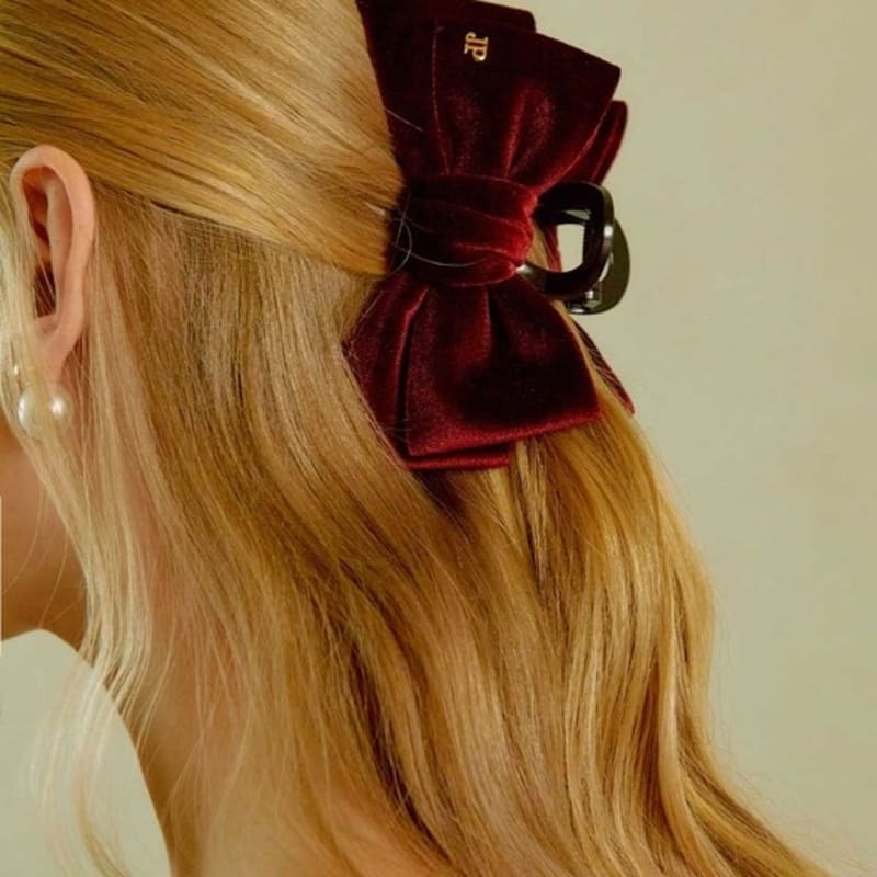 Jean Paul Clarisse Velvet Ribbon Clip JP-23-378CC