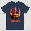 Rebel Rise Cotton Summer Casual Cool Loose T-Shirt