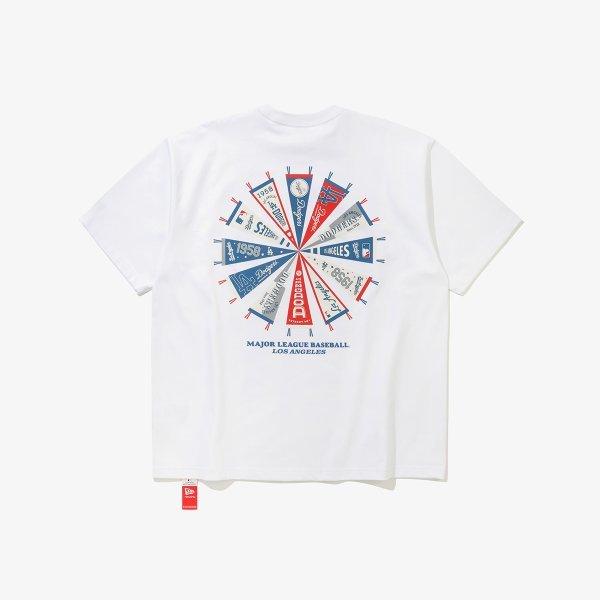 New Era Mlb La Dodgers Team fLag T shirT 15147513