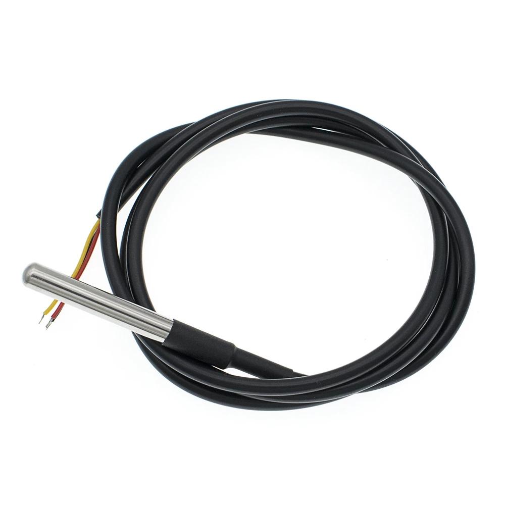 steel Waterproof Sensor Cable Temperature Probe DS18B20 Sensor Temperature Sensor Digital Sensor