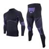 Men's & Women's Quick-Dry Skiing & Cycling Compression Base Layer Set - Sweat-Wicking, Warm, for Autumn & Winter