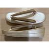 Used [24] Japanese sandals gold formal
