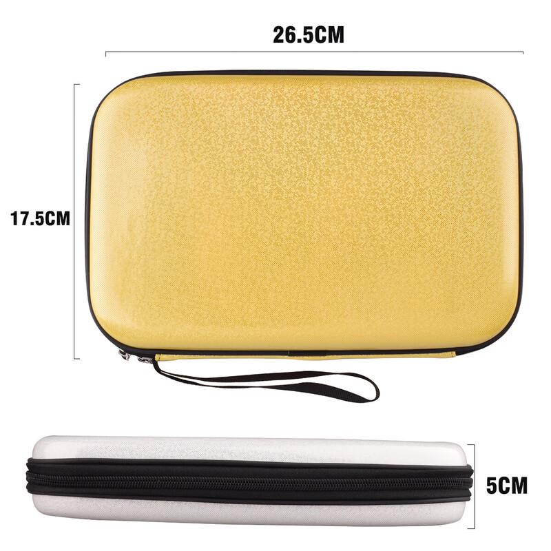 Hard Shell Double Table Tennis Racket Case