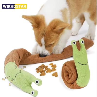 Snail Shaped Pet Toys for Dogs And Cats Odor Hiding Training Puzzles Fun Sniffing Mats - Interactive Play for Cats And Dogs