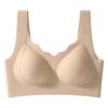 Large breasts show small women's seamless lifting, gathering and closing secondary breasts, anti-hanging semi-fixed cup, bra cover women's seamless