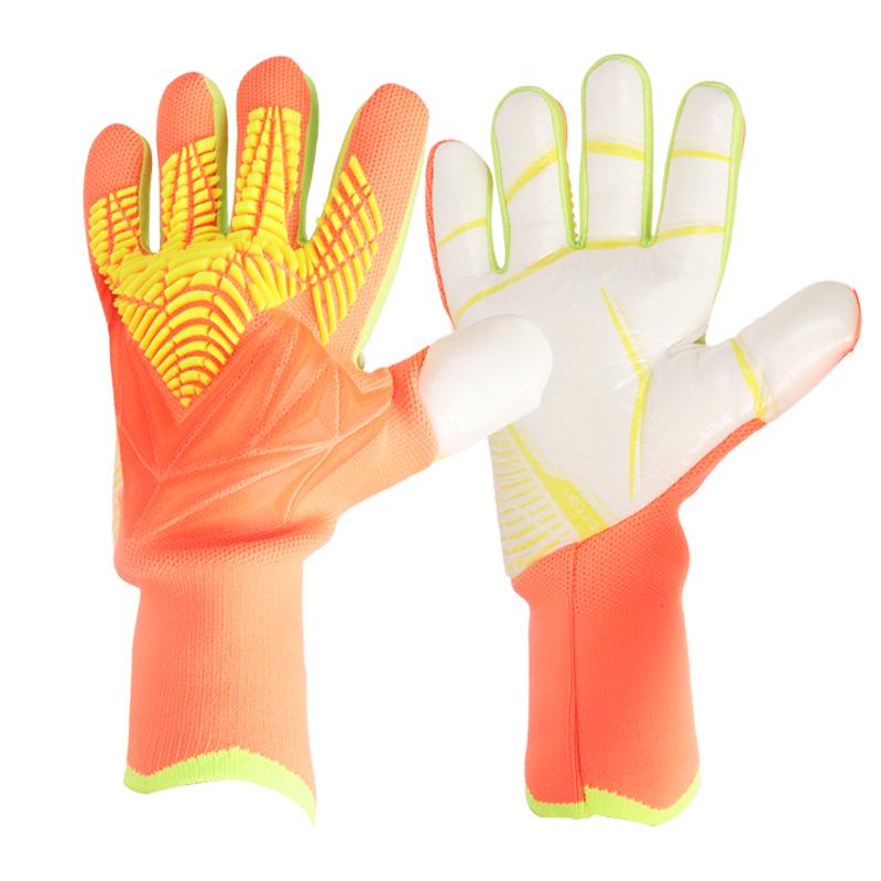 Enhanced Latex Soccer Goalkeeper Gloves in Various Sizes