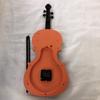 Simulated violin model living room wall clock art nostalgic decorative office pendulum clock