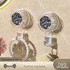 Strong Vacuum Suction Cup Hook - No-Drill, Heavy-Duty Adhesive for Kitchen, Bathroom, or Door.