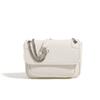 New Niche High end Shoulder Bag for Women Fashion Chain Bag Cracked Head Layer Cowhide Crossbody Bag for Women