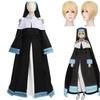 High-quality Flame Fire Brigade Alice Nun C Dress Firefighter Nun Dress Anime Cosplay Costume