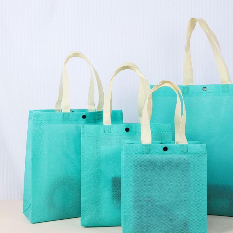 Vertical Version Non-woven Shopping Sack Reusable Portable Bag Large Capacity Tote Pockets Used for Shoe Boxes Clothes Books Gift Packag Storage Pouch