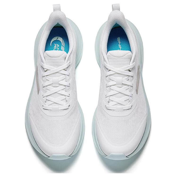 Anta Pohodlné Všestranné Prodyšné Lehké Odpružené Nízké Neformální Běžecké Boty Dámské tenisky Sněhově bílá 122525523-4