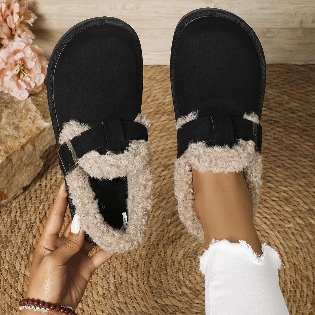 Women Boots Platform Cotton Shoes Women Autumn Winter Thick Sole Plush Snow Boots Outdoor Comfy Warm Ankle Boots Woman