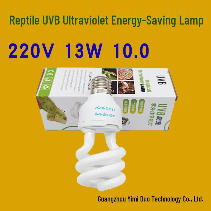 

Reptile & Bird UVB Bulb Calcium Lamp for Tortoises, Bearded Dragons, and Lizards 100 or more