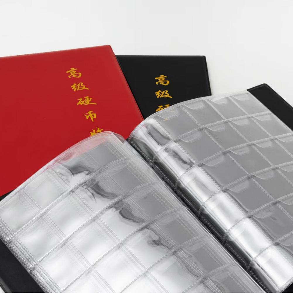 Coin Collection Book 300-grid Coin Album For Coin Display Versatile Coin Organizer Long-lasting Material Sturdy Protective Cover
