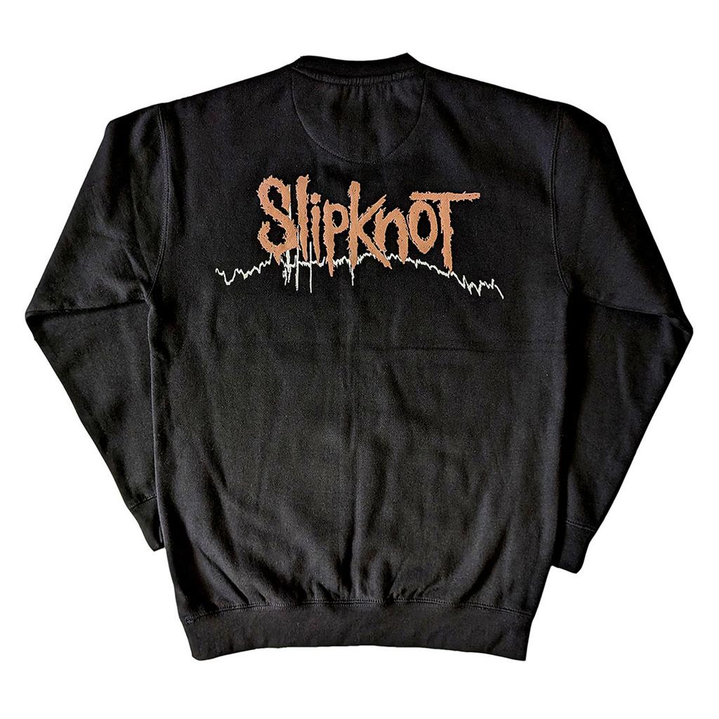 Slipknot Unisex Adult The End So Far Faces and Barcode Back Print Sweatshirt