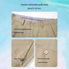 TRIES Men's Commuter Casual Stretch Straight-Leg Pants