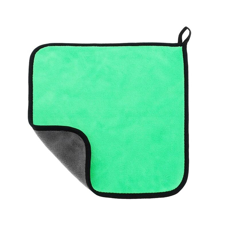1 buc prosop îngroșat pentru spălat mașină, microfibră extra moale, cârpă de catifea coral, prosop de curățare auto cu două fețe pentru întreținerea auto