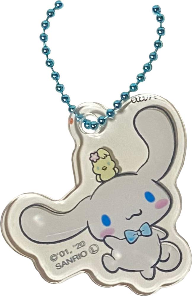 

Брелок для ключей Sanrio Cinnamoroll с шариковой цепочкой и пластиной