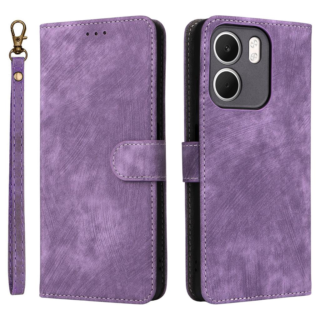 For Oppo A5x 5G/4G Case Wallet RFID Blocking PU Leather Phone Cover Stand with Strap