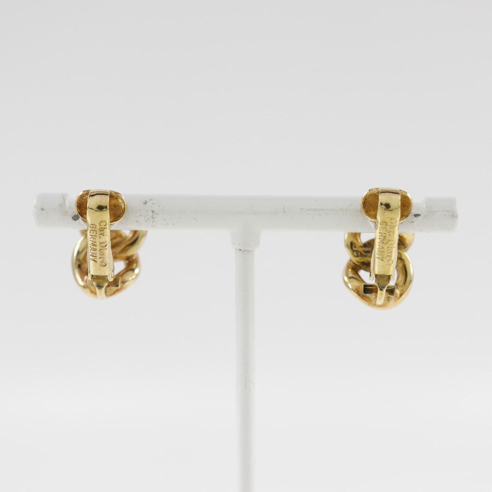 Dior Ohrring Vintage Vergoldet 5,2g Damen Gebraucht