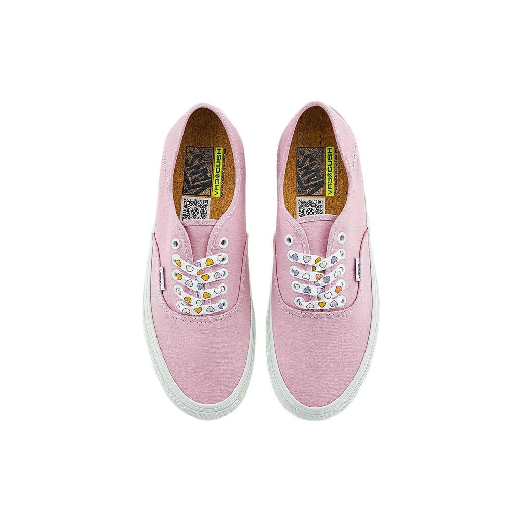Vans Unisex Authentische VR3 Low-Top Skateboard-Schuhe Pink Weiß VN0A4BX5CCK