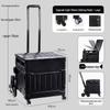 Portable Stair-Climbing Trolley: Folding Cart for Groceries, Camping, and Outdoor Use