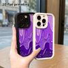Phone Case: 2D Flat, Suitable for iPhone 18 17 16 15 14 13 Pro Protective Case, Glitter Fluid, Perfect Christmas and Halloween Holiday Gift