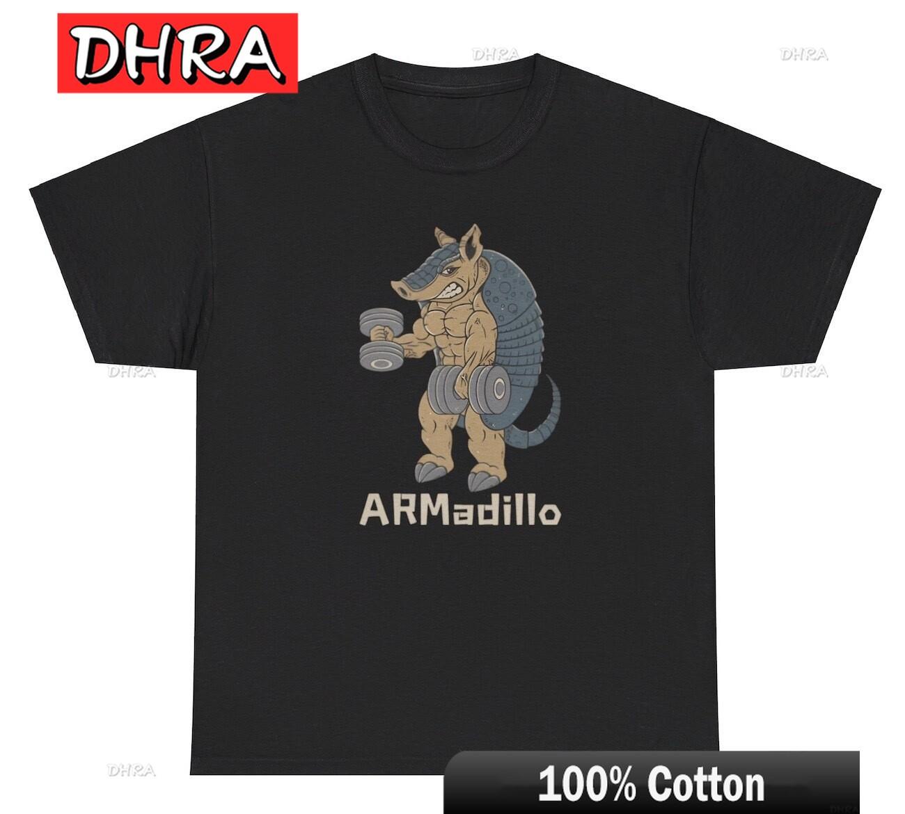 Armadillo TShirt Funny Sayings Arm Day Pun Pump Cover Dank Meme Tee Funny TShirts Vintage Stylish Soft Tshirts Girl TShirt S