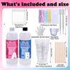 Taba Squishy Kit Liquid Silicone Gel Super Soft Squishy Kit 1:1 AB Ratio Resin Silicone for Molding Hamsters Cat Paws DIY