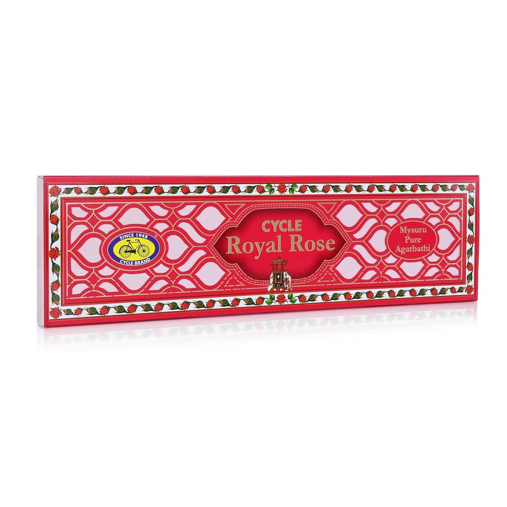 Cycle Pure Royal Rose Agarbathi Incense Sticks 30N – Fresh Rose Scent for Meditation, Relaxation & Home Fragrance