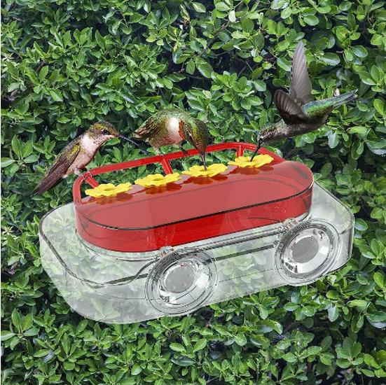 Suction Cup Window Hummingbird Feeder