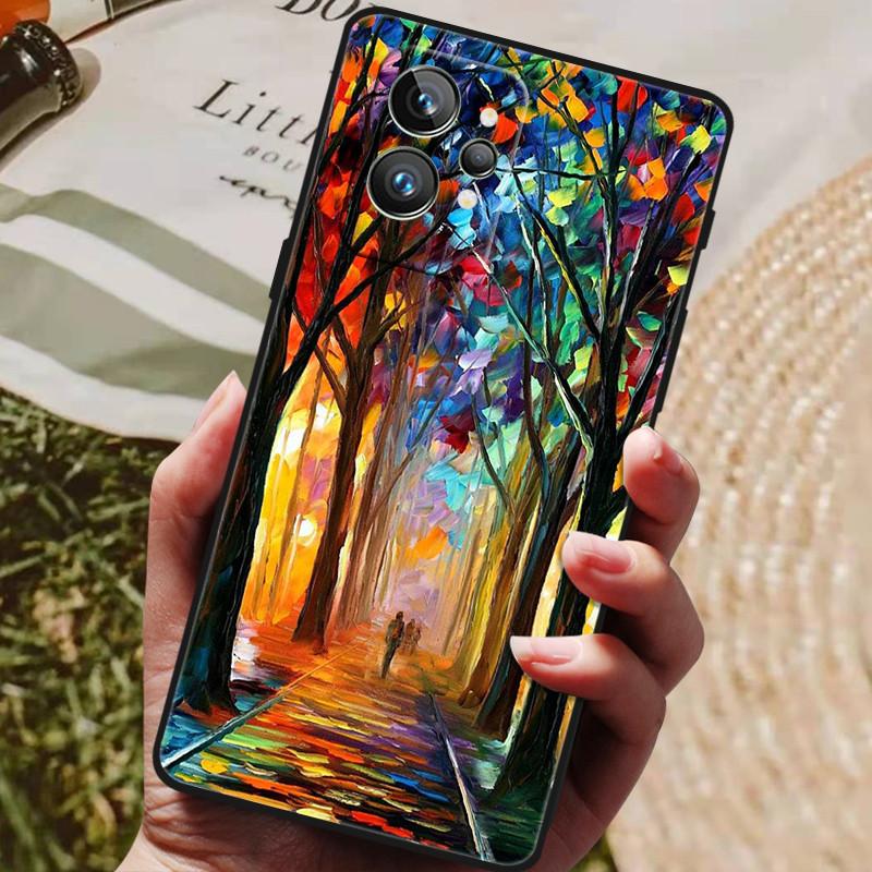 Funda para Realme GT2 Pro 5G TPU Parachoques Negro Silicona Protectora Funda para Realme GT 2 Pro Funda de Teléfono GT2 Pro 2PRO 2022 Capas