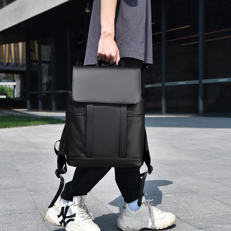 Backpack for Men's Business Casual Large Capacity Business Trip Commuting Backpack Fashionable Lightweight Men's School Bag