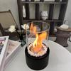 Compact Alcohol Fire Pit: Tabletop Ambiance Lamp for Indoor/Outdoor Use