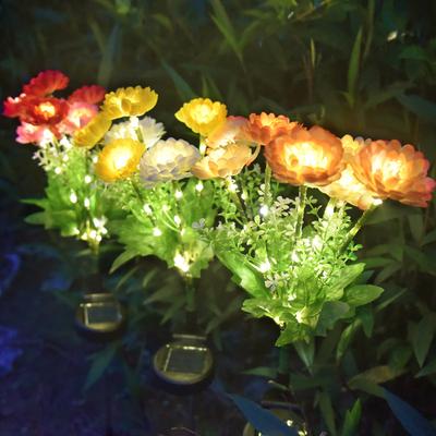 Solar LED Lichter Schneelotus Blume Rasenlampe IP65 Außen Wasserdicht Für Hof Terrasse Gartendekoration Blume Feiertagsparty Lampe