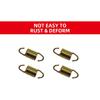 Auspuff Schalldämpfer Dichtung Dichtring Feder Überholsatz für Polaris 01-14 Sportsman 400 450 500 Ranger 400 425 500 Scrambler 500 Hawkeye 400 Worker 500
