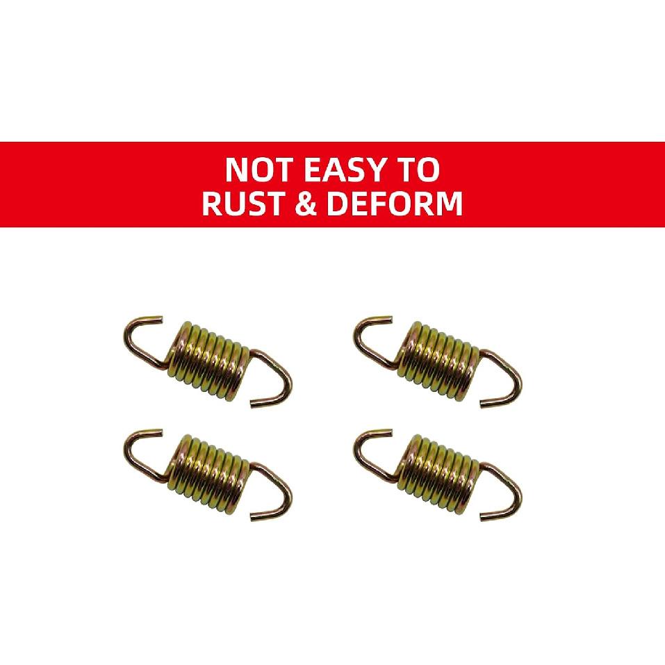 Auspuff Schalldämpfer Dichtung Dichtring Feder Überholsatz für Polaris 01-14 Sportsman 400 450 500 Ranger 400 425 500 Scrambler 500 Hawkeye 400 Worker 500