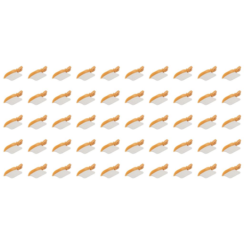 50pcs Teeth Interproximal Wedge Stainless Steel Heat Resistant Dental Matrix Material Tool S